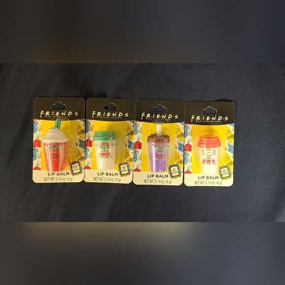 Friends lip balm lot of 4 New in package - Picture 1 of 7